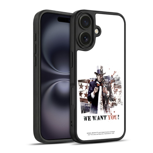 Batman Arkham City Graphics Two-Face We Want You Gel Armour Case For Apple iPhone 16