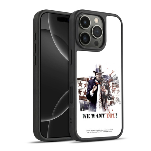 Batman Arkham City Graphics Two-Face We Want You Gel Armour Case For Apple iPhone 16 Pro