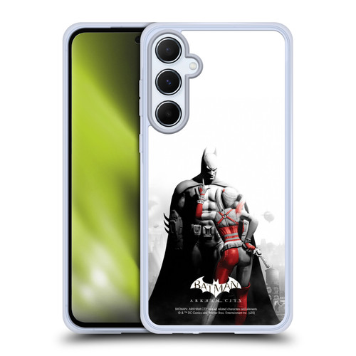 Batman Arkham City Key Art Harley Quinn Soft Gel Case for Samsung Galaxy A55 5G