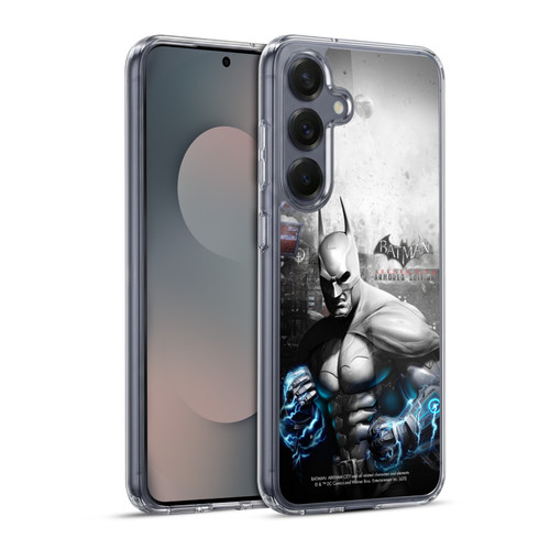 Batman Arkham City Key Art Armored Edition Soft Gel Case for Samsung Galaxy S25+ & MagSafe