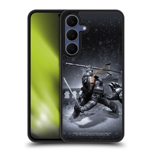 Batman Arkham Origins Key Art Deathstroke Gel Armour Case For Samsung Galaxy S25 FE