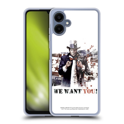 Batman Arkham City Graphics Two-Face We Want You Soft Gel Case for Samsung Galaxy A06 4G / 5G