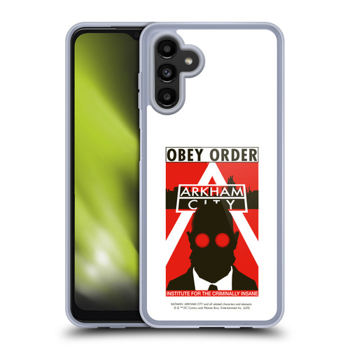 Batman Arkham City Graphics Hugo Strange Obey Order Soft Gel Case for Samsung Galaxy A13 5G (2021)