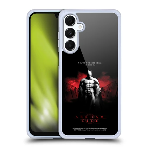Batman Arkham City Graphics Batman Not Safe Here Soft Gel Case for Samsung Galaxy A16 5G & MagSafe