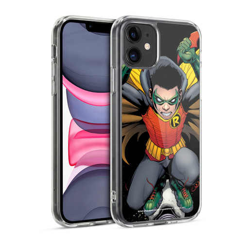 Batman DC Comics Damian Wayne Robin Soft Gel Case for Apple iPhone 11