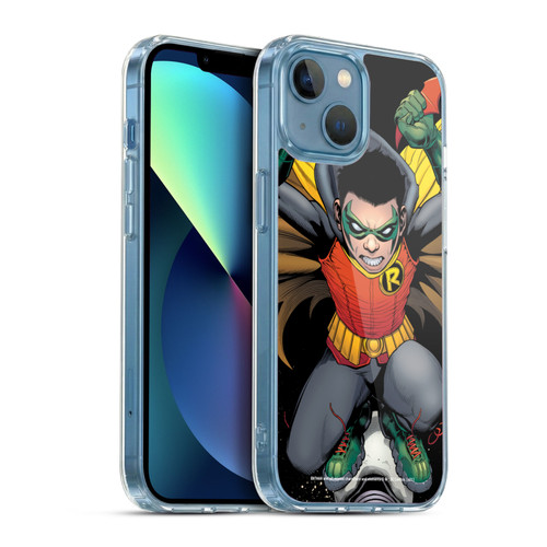 Batman DC Comics Damian Wayne Robin Soft Gel Case for Apple iPhone 13 Mini & MagSafe