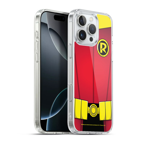 Batman DC Comics Damian Wayne Robin Costume Soft Gel Case for Apple iPhone 16 Pro Max & MagSafe