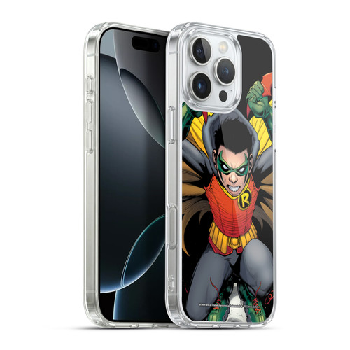 Batman DC Comics Damian Wayne Robin Soft Gel Case for Apple iPhone 16 Pro Max & MagSafe