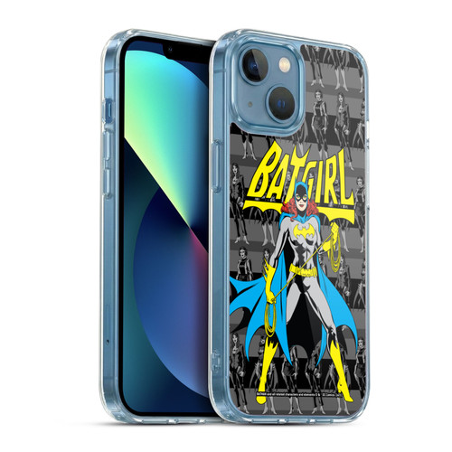 Batman DC Comics Batgirl Classic Character Art Soft Gel Case for Apple iPhone 13 Mini & MagSafe