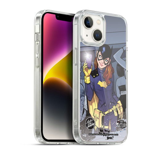 Batman DC Comics Batgirl #35 New 52 Selfie Soft Gel Case for Apple iPhone 14