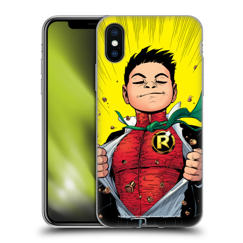Batman DC Comics Damian Wayne #38 Bulletproof Soft Gel Case for Apple iPhone X / iPhone XS & MagSafe