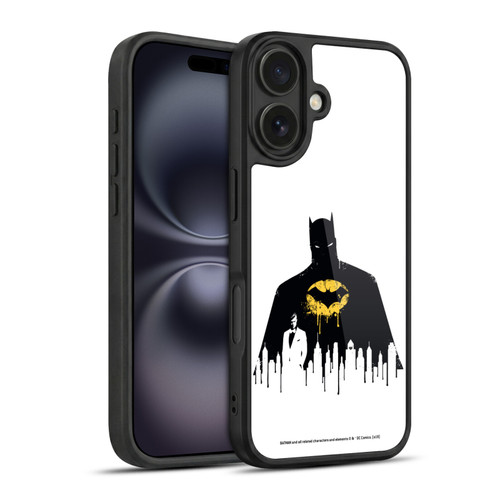 Batman DC Comics Duality Alter Ego Cityscape 2 Gel Armour Case For Apple iPhone 16