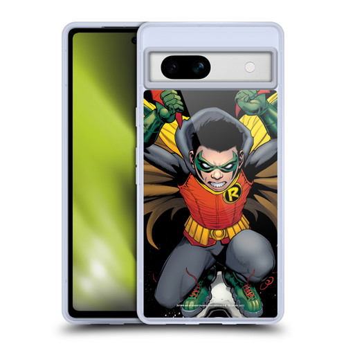Batman DC Comics Damian Wayne Robin Soft Gel Case for Google Pixel 7a