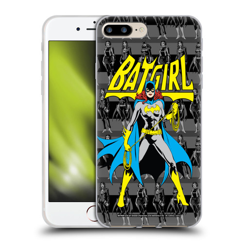 Batman DC Comics Batgirl Classic Character Art Soft Gel Case for Apple iPhone 7 Plus / 8 Plus & MagSafe