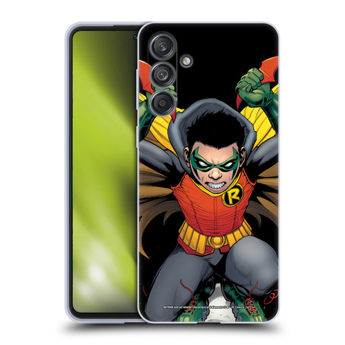 Batman DC Comics Damian Wayne Robin Soft Gel Case for Samsung Galaxy M55 5G