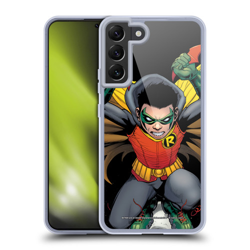 Batman DC Comics Damian Wayne Robin Soft Gel Case for Samsung Galaxy S22+ 5G & MagSafe