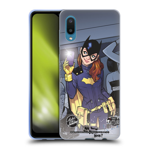 Batman DC Comics Batgirl #35 New 52 Selfie Soft Gel Case for Samsung Galaxy A02/M02 (2021)