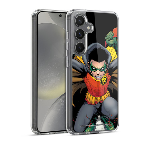 Batman DC Comics Damian Wayne Robin Soft Gel Case for Samsung Galaxy S24 5G & MagSafe