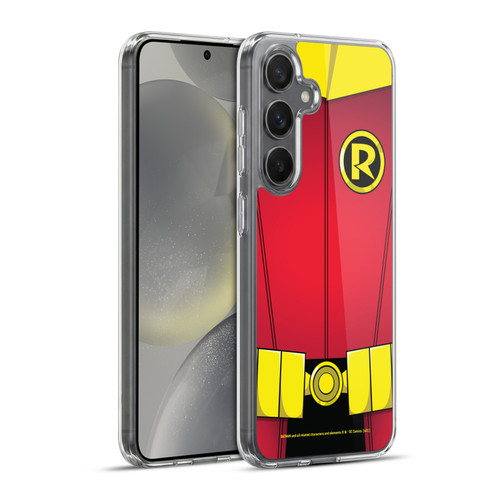 Batman DC Comics Damian Wayne Robin Costume Soft Gel Case for Samsung Galaxy S24+ 5G & MagSafe