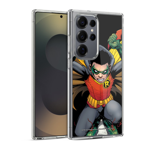 Batman DC Comics Damian Wayne Robin Soft Gel Case for Samsung Galaxy S25 Ultra & MagSafe