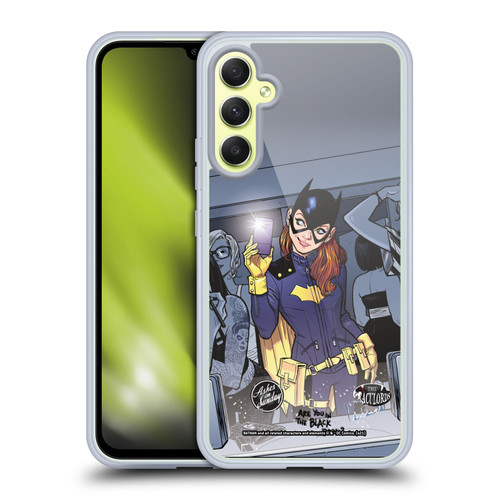 Batman DC Comics Batgirl #35 New 52 Selfie Soft Gel Case for Samsung Galaxy A34 5G
