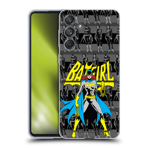 Batman DC Comics Batgirl Classic Character Art Soft Gel Case for Samsung Galaxy M55 5G