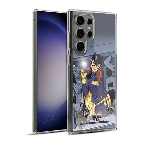 Batman DC Comics Batgirl #35 New 52 Selfie Soft Gel Case for Samsung Galaxy S23 Ultra 5G & MagSafe
