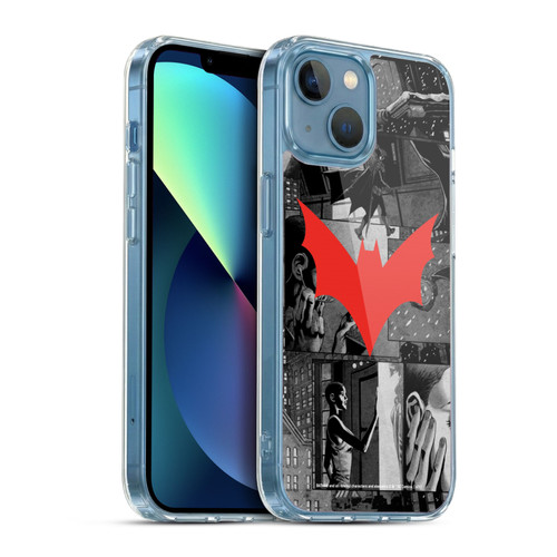 Batman DC Comics Batwoman Logo Comic Book Art Soft Gel Case for Apple iPhone 13 Mini & MagSafe