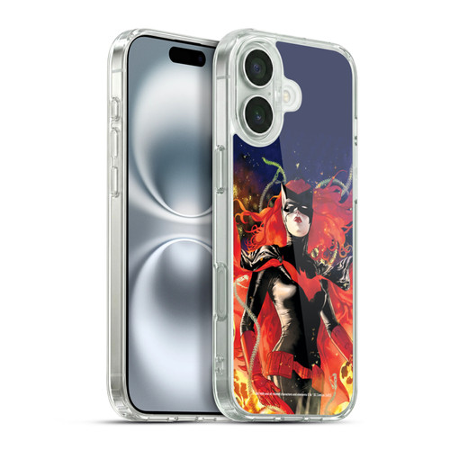 Batman DC Comics Batwoman #17 New 52 Cover Soft Gel Case for Apple iPhone 16 Plus & MagSafe