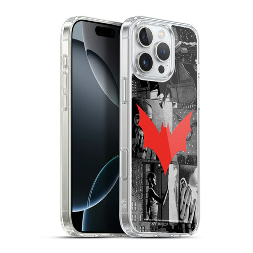 Batman DC Comics Batwoman Logo Comic Book Art Soft Gel Case for Apple iPhone 16 Pro Max & MagSafe