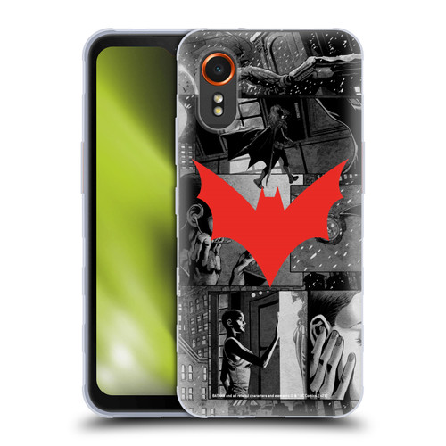Batman DC Comics Batwoman Logo Comic Book Art Soft Gel Case for Samsung Galaxy Xcover7 5G