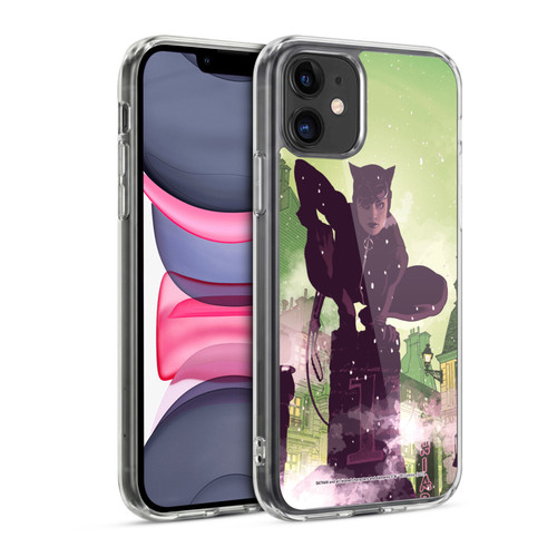 Batman DC Comics Catwoman A Celebration of 75 Years Soft Gel Case for Apple iPhone 11