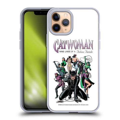 Batman DC Comics Catwoman Nine Lives of Feline Fatale Soft Gel Case for Apple iPhone 11 Pro & MagSafe