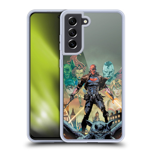 Batman DC Comics Red Hood And The Outlaws #50 Soft Gel Case for Samsung Galaxy S21 FE 5G & MagSafe
