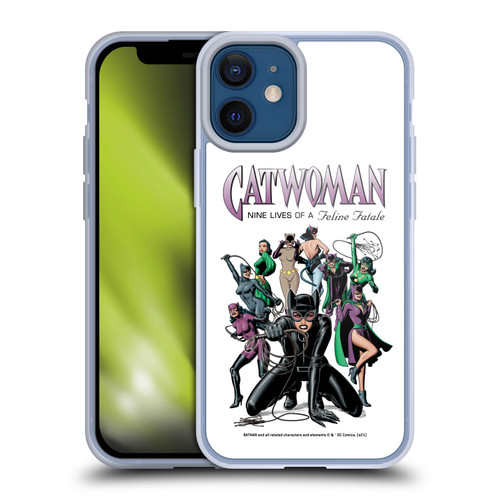 Batman DC Comics Catwoman Nine Lives of Feline Fatale Soft Gel Case for Apple iPhone 12 Mini & MagSafe