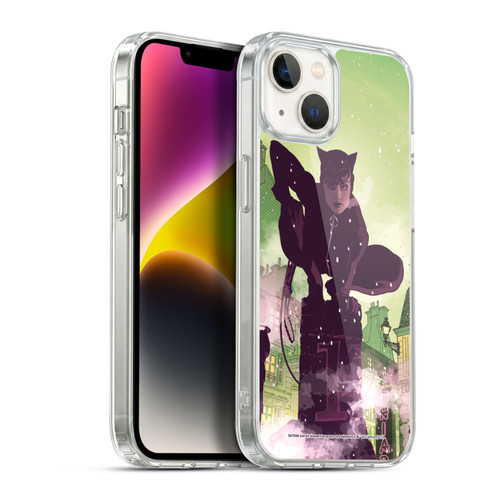 Batman DC Comics Catwoman A Celebration of 75 Years Soft Gel Case for Apple iPhone 14 Plus & MagSafe