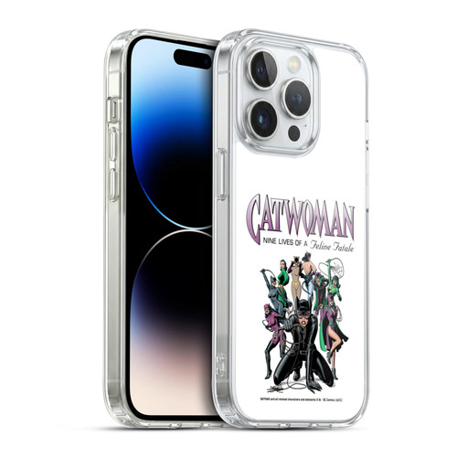 Batman DC Comics Catwoman Nine Lives of Feline Fatale Soft Gel Case for Apple iPhone 14 Pro & MagSafe
