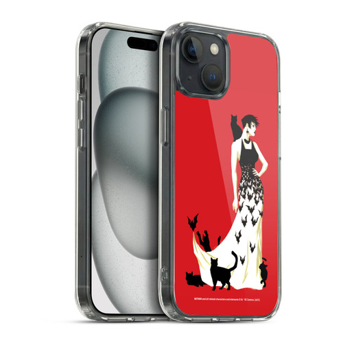 Batman DC Comics Catwoman #50 Variant Cover Soft Gel Case for Apple iPhone 15 Plus & MagSafe