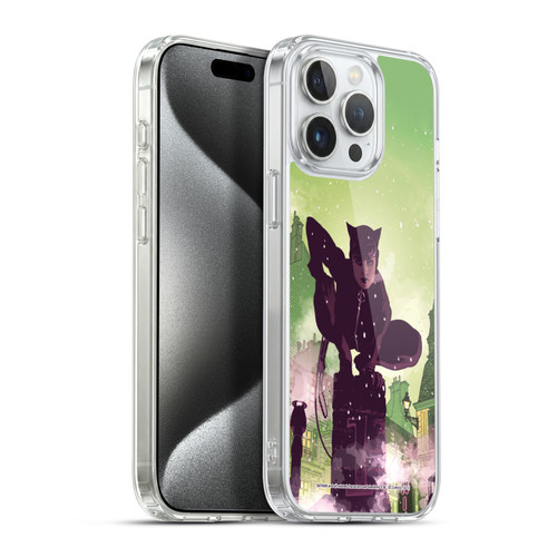 Batman DC Comics Catwoman A Celebration of 75 Years Soft Gel Case for Apple iPhone 15 Pro Max & MagSafe