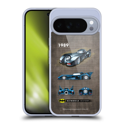 Batman DC Comics Batmobile History 1989 Movie Soft Gel Case for Google Pixel 10 Pro XL