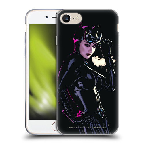 Batman DC Comics Catwoman #46 Comic Book Cover Soft Gel Case for Apple iPhone 7 / 8 / SE 2020 & 2022 & MagSafe