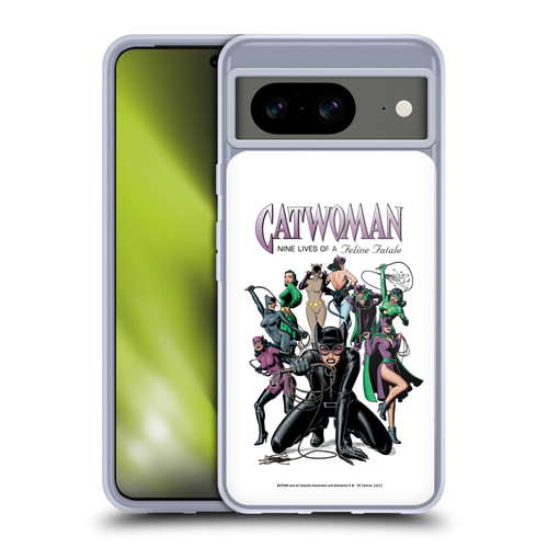 Batman DC Comics Catwoman Nine Lives of Feline Fatale Soft Gel Case for Google Pixel 8