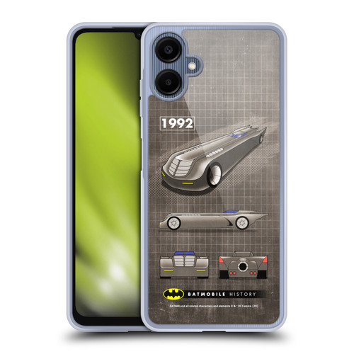 Batman DC Comics Batmobile History 1992 Animated Series Soft Gel Case for Samsung Galaxy A06 4G / 5G