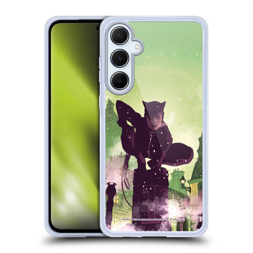 Batman DC Comics Catwoman A Celebration of 75 Years Soft Gel Case for Samsung Galaxy A55 5G