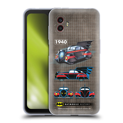 Batman DC Comics Batmobile History 1940 Comics Soft Gel Case for Samsung Galaxy Xcover6 Pro/Pro2