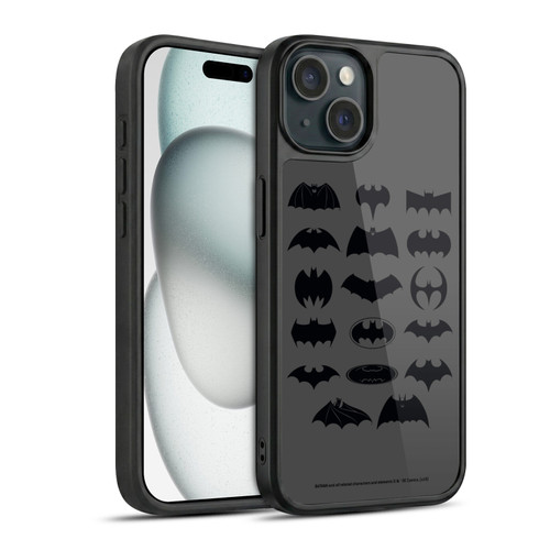 Batman DC Comics Logos Comic Gel Armour Case For Apple iPhone 15