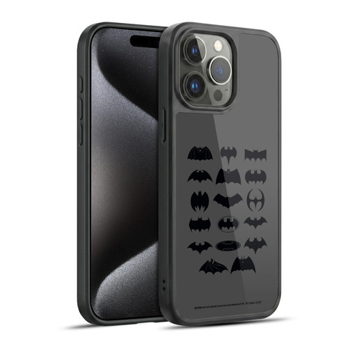 Batman DC Comics Logos Comic Gel Armour Case For Apple iPhone 15 Pro Max