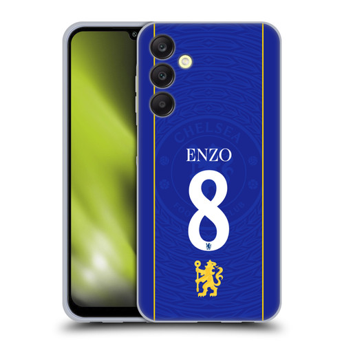 Chelsea Football Club 2026/27 Players Home Kit 1st Group Enzo Fernández Soft Gel Case for Samsung Galaxy A25 5G