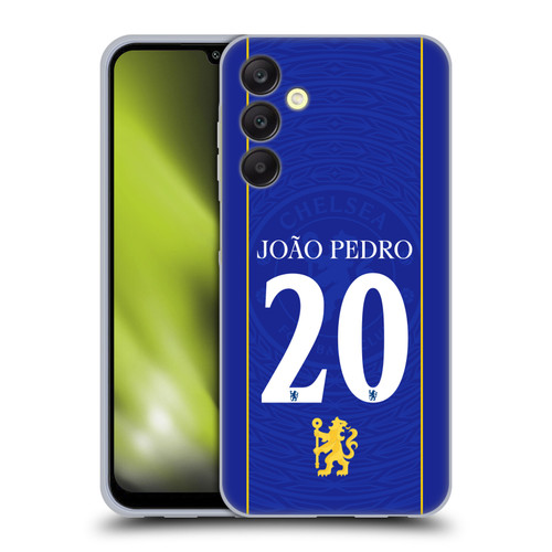 Chelsea Football Club 2026/27 Players Home Kit 1st Group João Pedro Soft Gel Case for Samsung Galaxy A25 5G