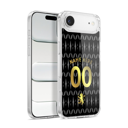 Custom Customised Personalised Aston Villa FC 2026/27 Crest Kit Away Soft Gel Case for Apple iPhone 17 Air